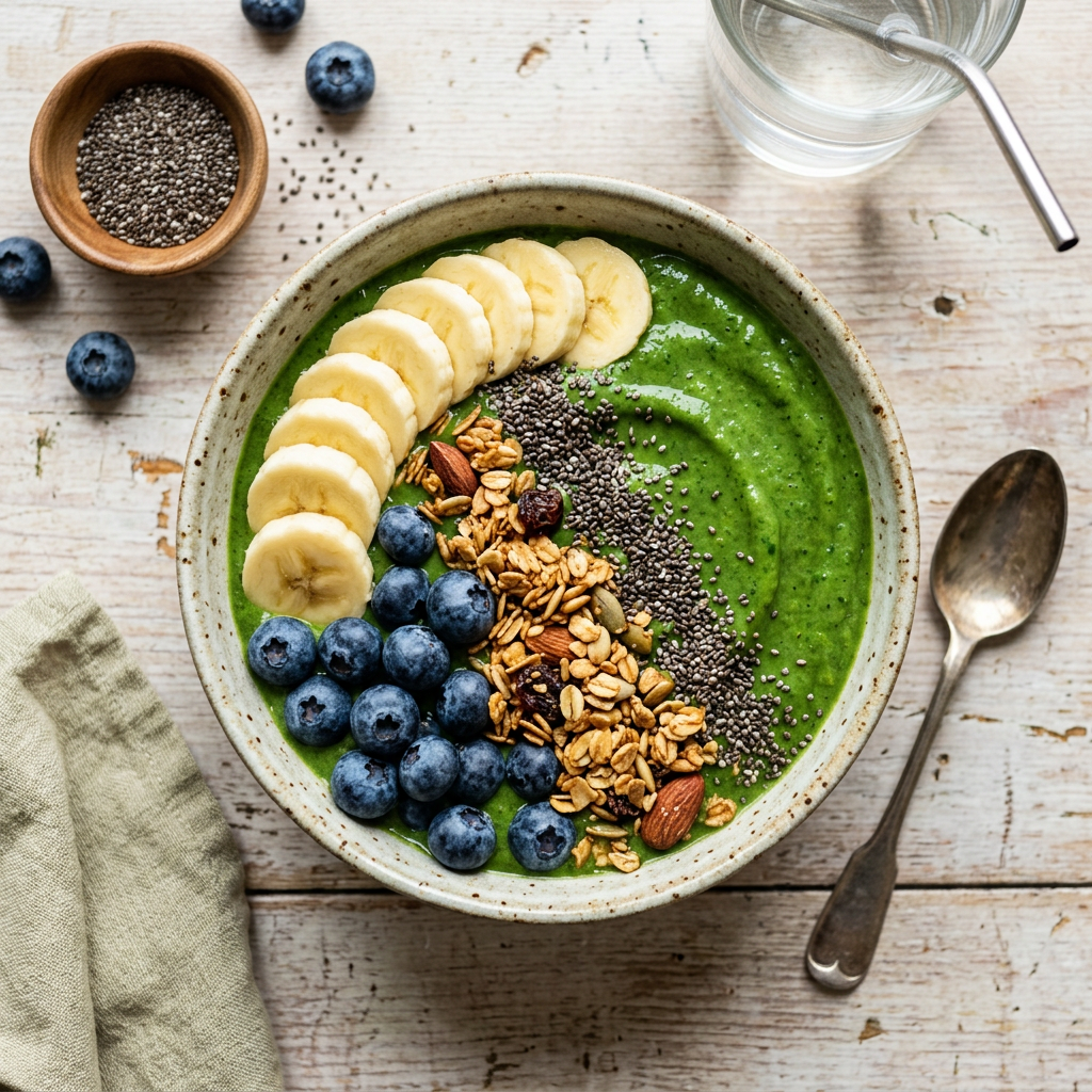 Smoothie Bowl Verde Energético